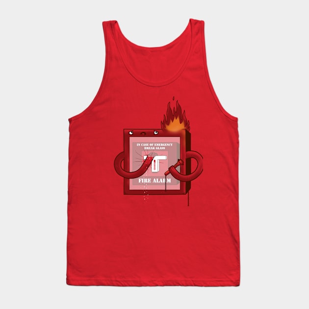 Fire safety Tank Top by Randyotter